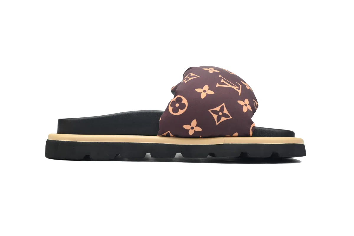 Louis Vuitton Pool Pillow Comfort Mule Brown/Yellow – photo 2