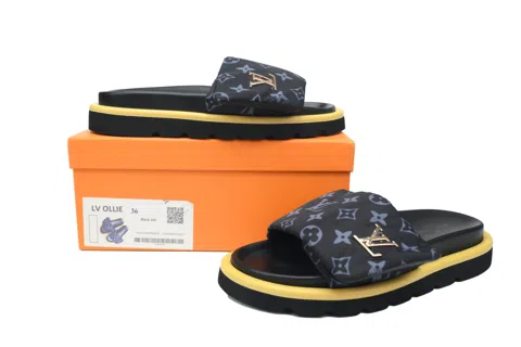 Louis Vuitton Pool Pillow Comfort Mule Black/Grey – photo 7