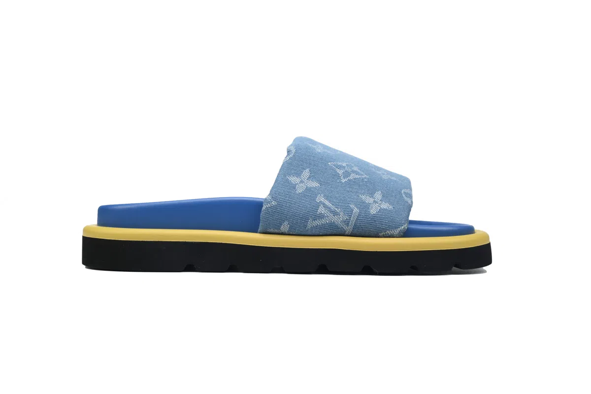 Louis Vuitton Pool Pillow Comfort Mule Light Blue Denim – photo 2
