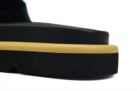 Louis Vuitton Pool Pillow Comfort Mule Green/Yellow Denim – photo 5