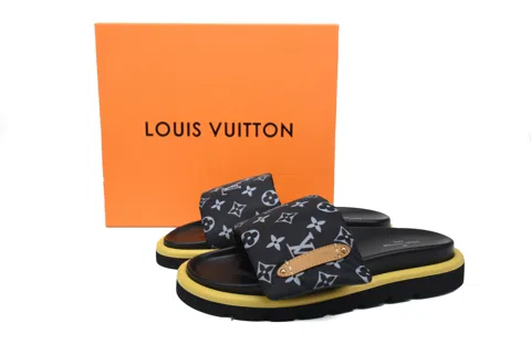Louis Vuitton Pool Pillow Comfort Mule Yellow – photo 6