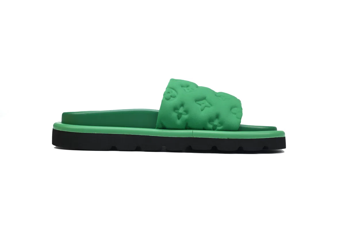 Louis Vuitton Pool Pillow Comfort Mule Black/Green – photo 2