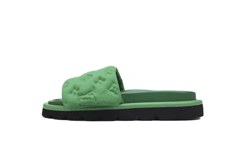 Louis Vuitton Pool Pillow Comfort Mule Black/Green