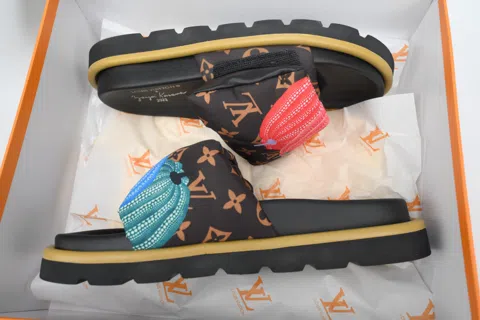 Louis Vuitton Pool Pillow Comfort Mule Pumpkin – photo 8