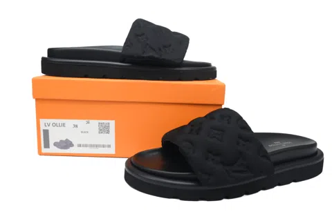 Louis Vuitton Pool Pillow Comfort Mule Black – photo 7