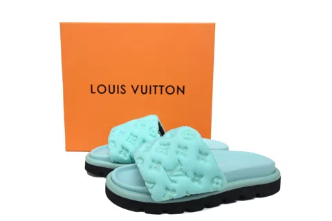 Louis Vuitton Pool Pillow Comfort Mule Light Blue – photo 6