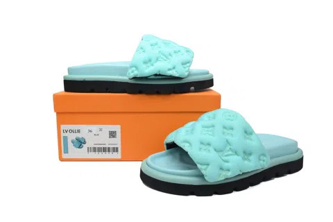 Louis Vuitton Pool Pillow Comfort Mule Light Blue – photo 7