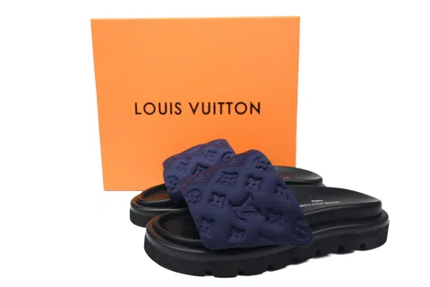 Louis Vuitton Pool Pillow Comfort Mule Navy – photo 6