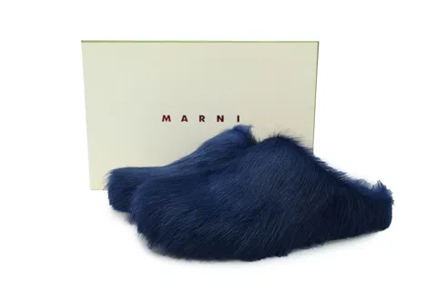 Marni Fussbett Sabot Navy – photo 6