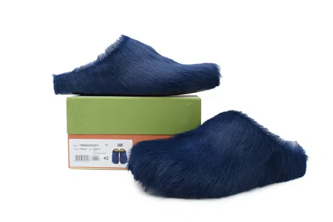 Marni Fussbett Sabot Navy – photo 7