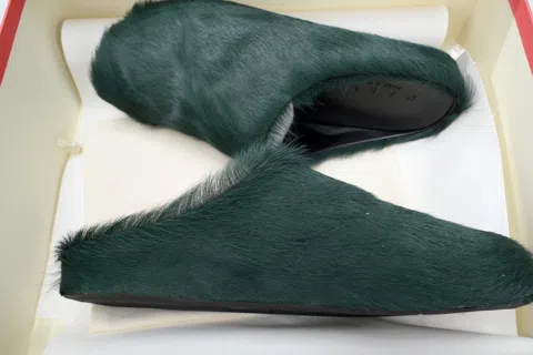 Marni Fussbett Sabot Royal Blue/Green – photo 7
