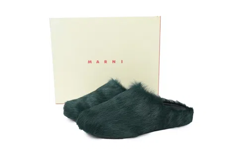 Marni Fussbett Sabot Royal Blue/Green – photo 5