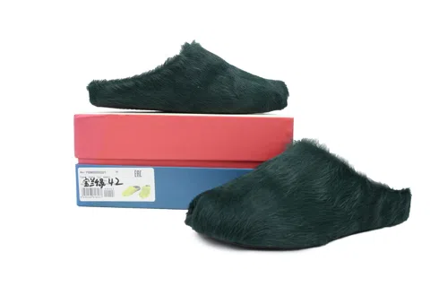 Marni Fussbett Sabot Royal Blue/Green – photo 6