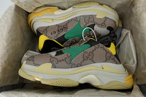 Gucci x Balenciaga Triple S Grey/Green – photo 8