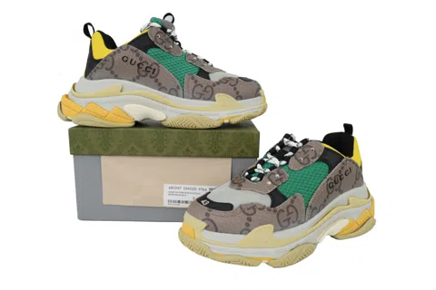 Gucci x Balenciaga Triple S Grey/Green – photo 7