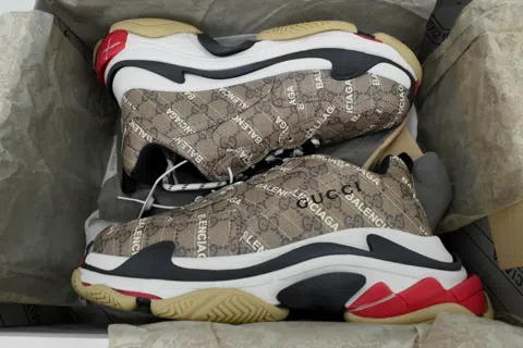 Gucci x Balenciaga Triple S White/Red – photo 8