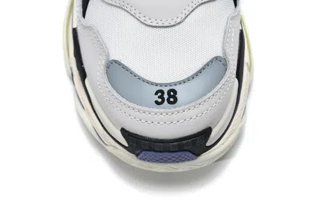 Balenciaga Triple S White/Navy – photo 5