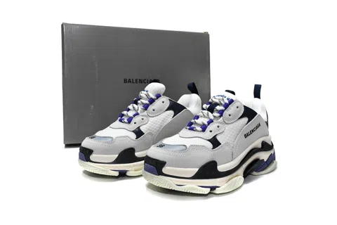 Balenciaga Triple S White/Navy – photo 9