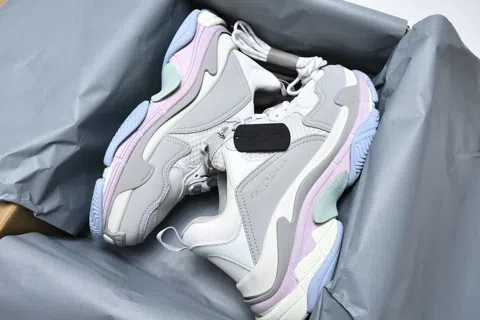 Balenciaga Triple S Dark Grey/Blue – photo 12