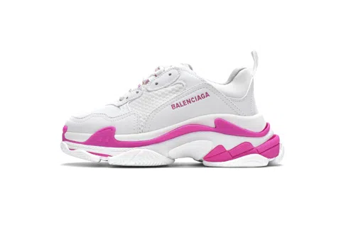 Balenciaga Triple S White/Peach – photo 4