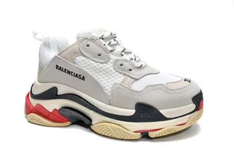 Balenciaga Triple S White/Red – photo 3