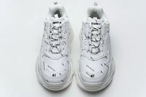 Balenciaga Triple S White/Black – photo 6