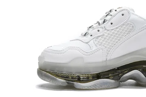 Balenciaga Triple S Clear Sole White/Charcoal/Grey – photo 4