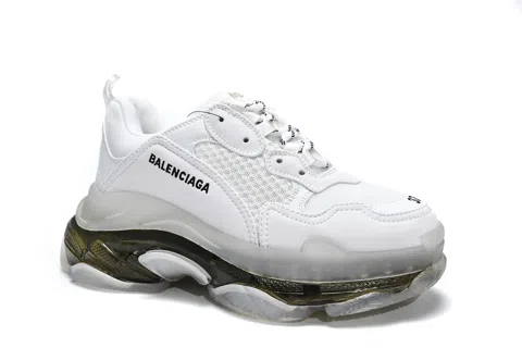 Balenciaga Triple S Clear Sole White/Charcoal/Grey – photo 5