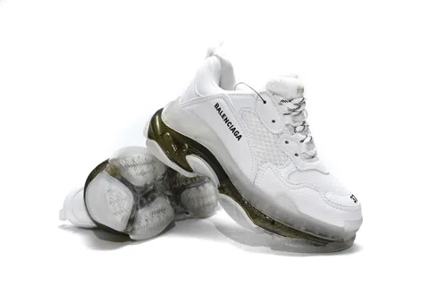 Balenciaga Triple S Clear Sole White/Charcoal/Grey – photo 3
