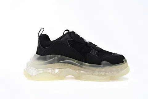 Balenciaga Triple S Clear Sole Black – photo 3