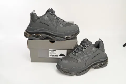Balenciaga Triple S Clear Sole Dark Grey – photo 10