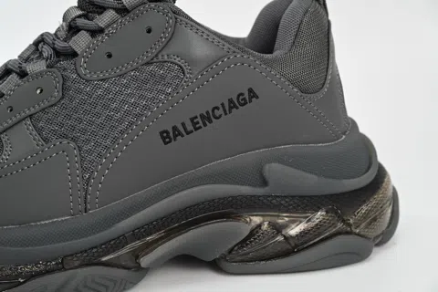 Balenciaga Triple S Clear Sole Dark Grey – photo 6