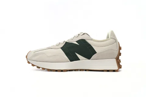 New Balance 327 Cream/Grey/Green