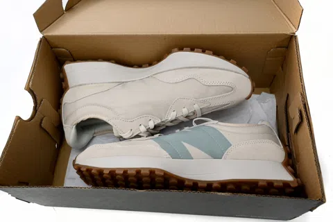 New Balance 327 Grey/Sky Blue – photo 10