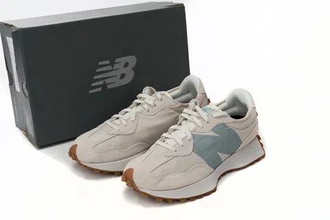 New Balance 327 Grey/Sky Blue – photo 8