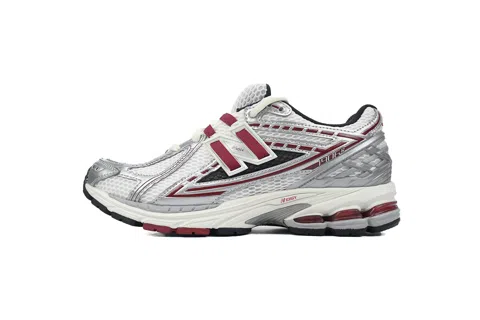 Silver/Red