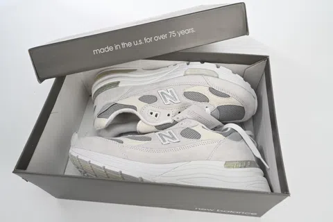 New Balance 992 Cream/White/Grey – photo 8