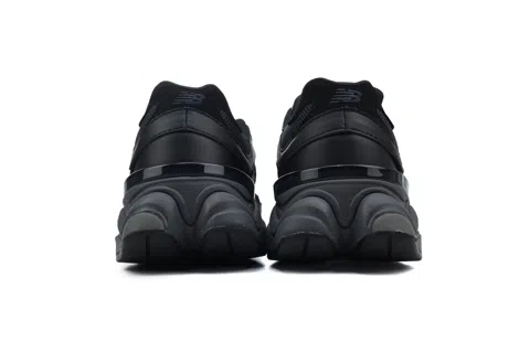 New Balance 9060 Triple Black Leather – photo 3