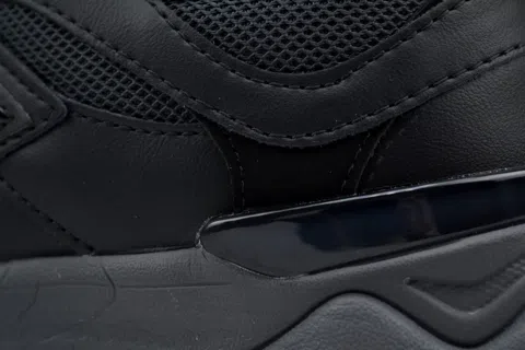 New Balance 9060 Triple Black Leather – photo 5