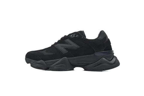 New Balance 9060 Triple Black Suede