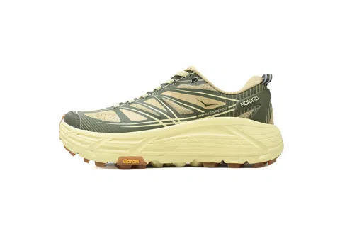 HOKA Mafate Speed 2 Dark Olive Golden Lichen