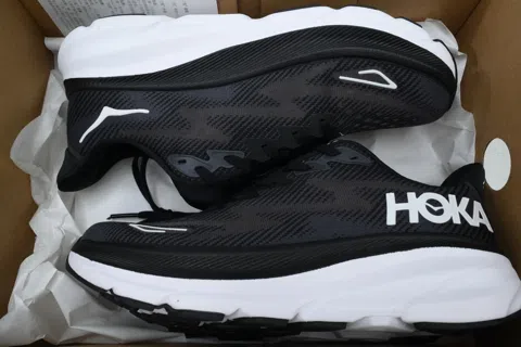 HOKA Clifton 9 Black White – photo 8