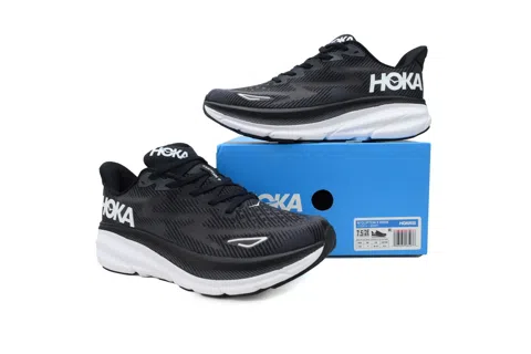 HOKA Clifton 9 Black White – photo 7