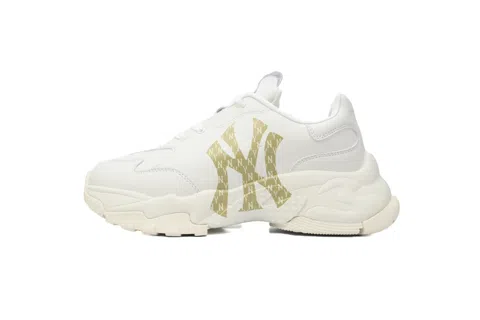MLB Chunky Liner White/Gold