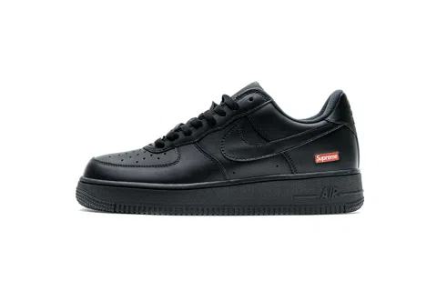 Supreme x Nike Air Force 1 Low Triple Black