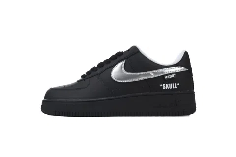 Nike Air Force 1 Low Black/Silver