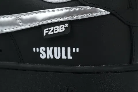 Nike Air Force 1 Low Black/Silver – photo 5