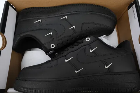 Nike Air Force 1 Low Black/Silver – photo 8