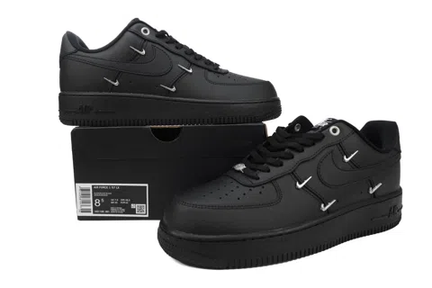 Nike Air Force 1 Low Black/Silver – photo 7