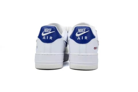 Nike Air Force 1 Low White/Cream/Blue – photo 3